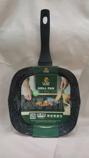 Premium Ceramic Marble Non-Stick Grill Pan (Multiple Sizes)