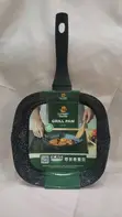 Premium Ceramic Marble Non-Stick Grill Pan (Multiple Sizes) - 1