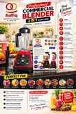 Raffiq 2-in-1 Professional Commercial Blender - 2