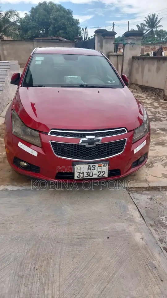 Chevrolet Cruze 1LT Sedan 2014 Red - 1
