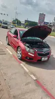 Chevrolet Cruze 1LT Sedan 2014 Red - 4