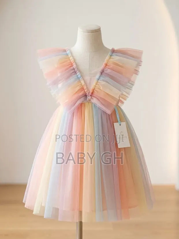 Kids H&M Colourful Dress - 1