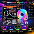 xFVC Carebian 5V App Control Neon Rope Light - 1