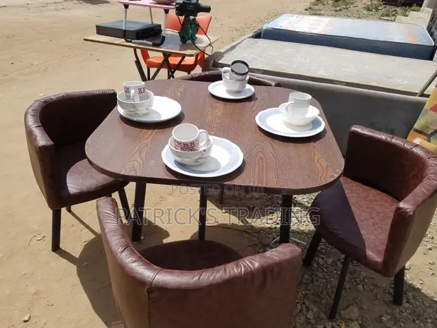 Dining Set - 4 Chairs & Table - 1