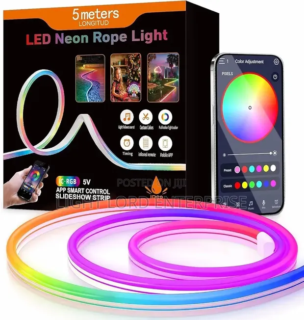 Sugarsmiles 5V Smart Multi Rope Light 5M - 1