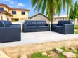 Luxury Diamond-Tufted 3-Piece Sofa Set - 2