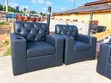 Luxury Diamond-Tufted 3-Piece Sofa Set - 5