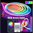 Bluetooth Multi Neon 5V Rope Light - 5