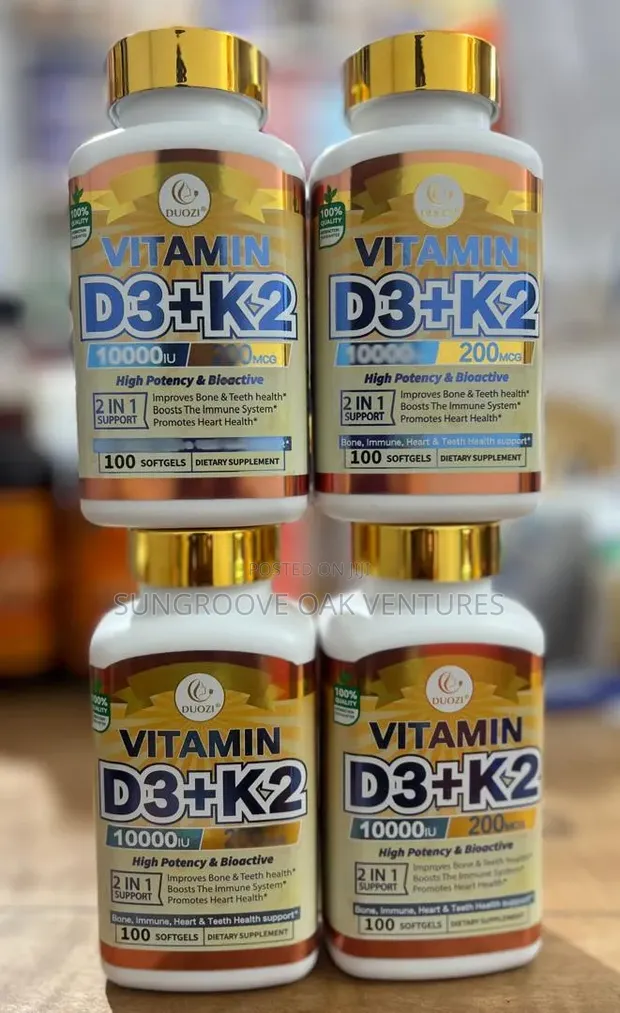 Vitamin D3 + K2 10000iu Supplement - 1