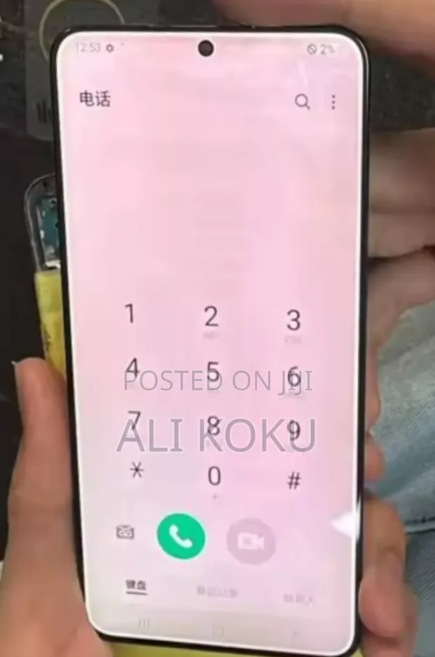 Samsung S22 Screen with Burn - 1