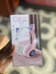 Cat Ear Bluetooth Headphones - Pink - 1