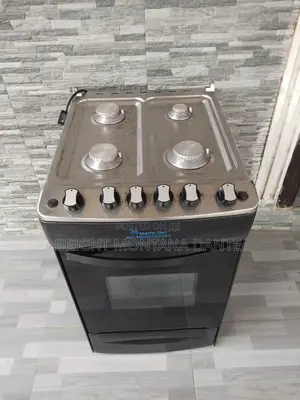Used 4-Burner Gas Stove - Black