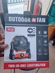 X3 Outdoor/Indoor Table Fan with Light - 2