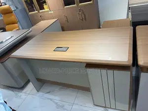 L-Shaped Executive Office Desk