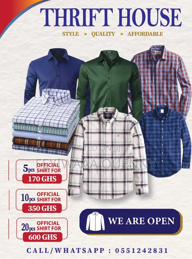 Men's Long & Short Sleeve Shirt - 1