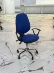 Royal Comfort Office Chair - Blue Fabric - 1
