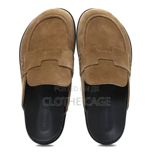 Hermès Go Mules - Brown Suede