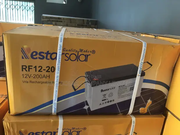 200Ah 12V Solar Gel Battery - 1