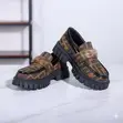 Finkid Black Leather Loafers - Kids Size 26-30 - 3