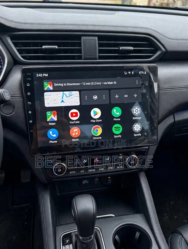 Pervoi 10-Inch Android Car Screen - 1