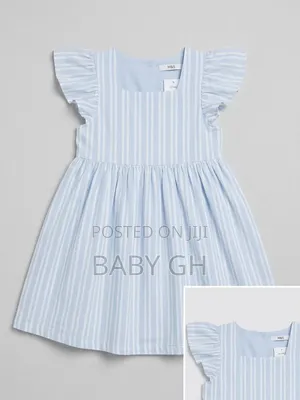 Girls' M&S Striped Dress