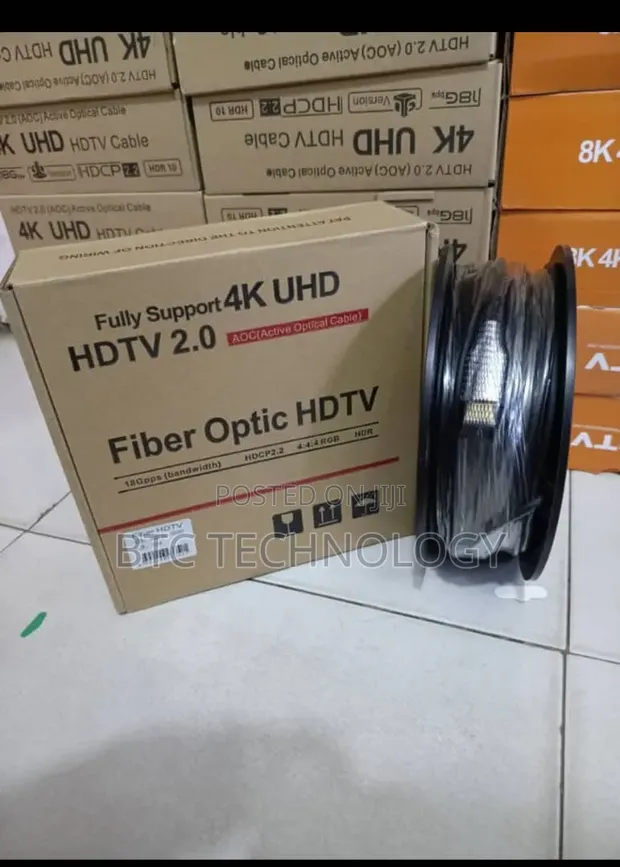 Fiber Optic HDMI Cable 50M - 4K UHD - 1