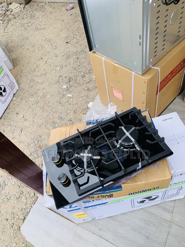 Kenwood 60cm 2 Gas Hob with 2 Electric Hotplates - 1