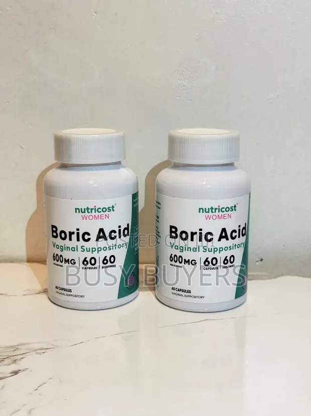 Nutricost Boric Acid Vaginal Suppositories - 1