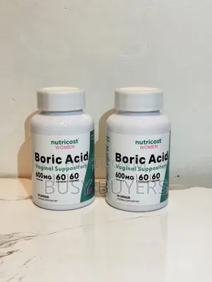 Nutricost Boric Acid Vaginal Suppositories