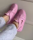 Air Jordan 1 Low Method of Make - Medium Soft Pink / Metallic Gold - 2