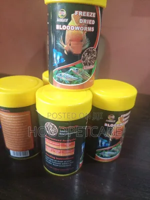 AQUAV Freeze Dried Bloodworms 100ml