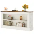 Console Table with 3 Tiers Storage Shelves - 2