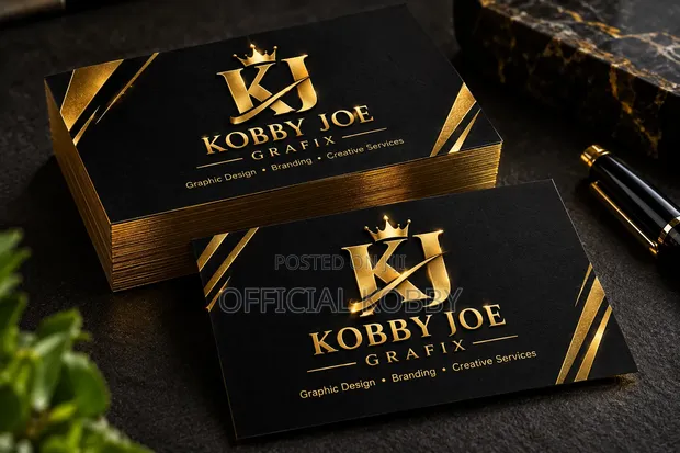 Business Card Design by Kobby Joe Grafix - 1