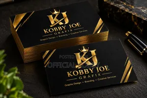 Business Card Design by Kobby Joe Grafix