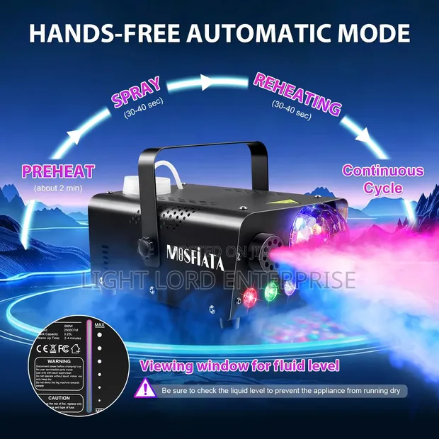 Adventures FOG Machine 600W - 1