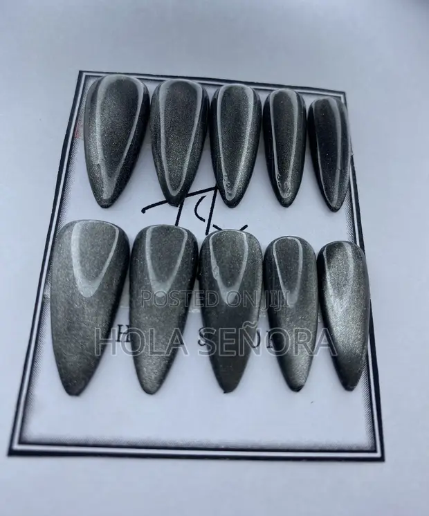 Handmade Cat Eye Press On Nails - 1