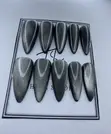 Handmade Cat Eye Press On Nails - 1
