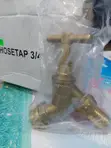 3/4-Inch Heavy-Duty Brass Hose Tap - 2