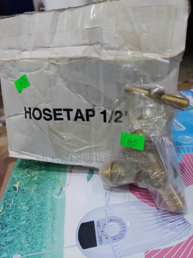1/2 Inch Brass Hose Tap - 1