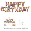 Happy Birthday Foil Balloons - 1