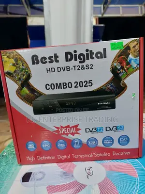 Digital HD DVB-T2 S2 Combo Receiver