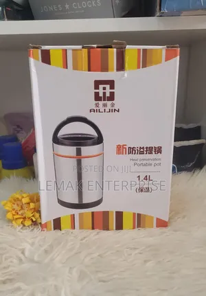 Ailijin Portable Insulated Vacuum Thermal Lunch Box