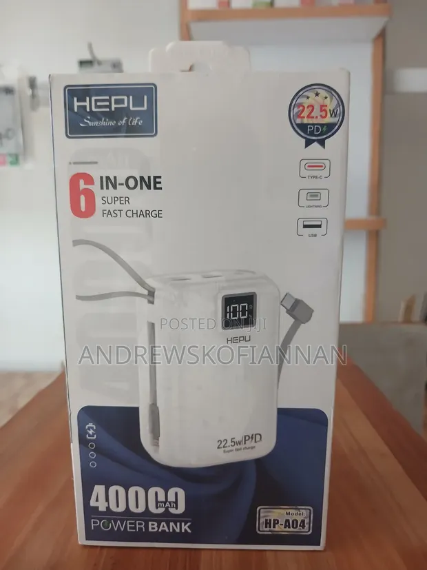 Anker Power Bank 40000mAh White - 1