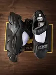 Buffalo Chunky Sandals - All Black - 5