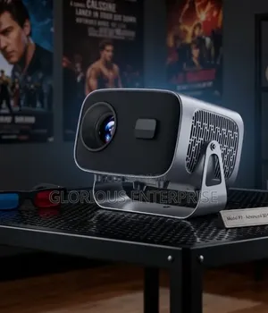 4K HD Android Projector with WiFi & Bluetooth