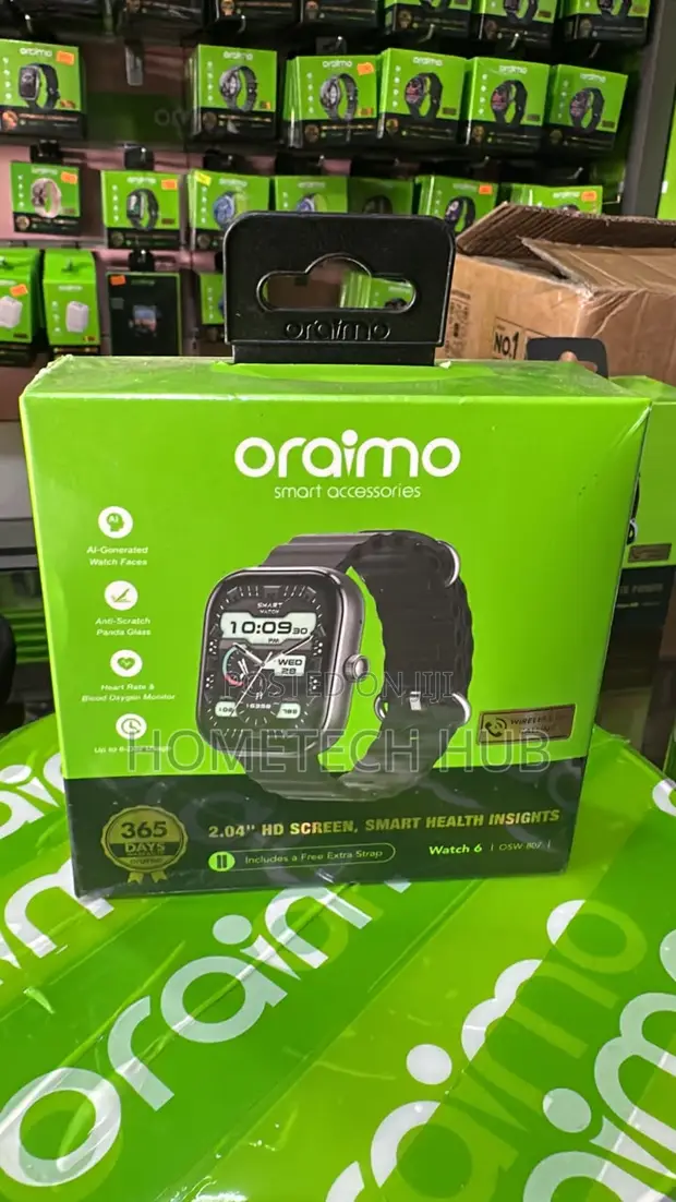 Oraimo Watch 6 2.04 Inch Display - 1