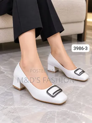 Women's Elegant Block-Heel Pumps