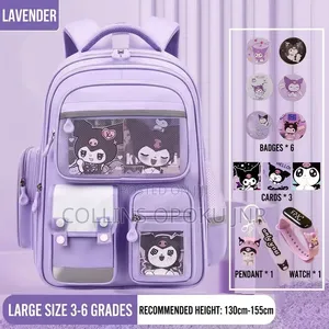 Children's School Backpack with Watch & Pendant Accessories