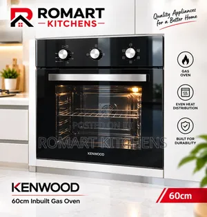 Kenwood 60cm Inbuilt Gas Oven