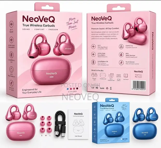 NeoVeQ Quality Earbuds with Noise Cancellation - 1
